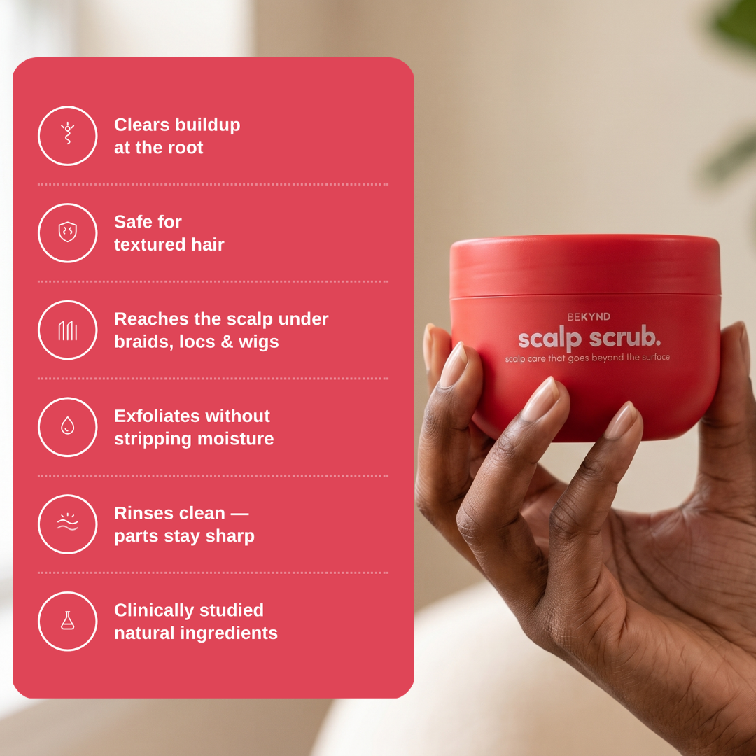 Revive + Restore Scalp Scrub For Textured Hair