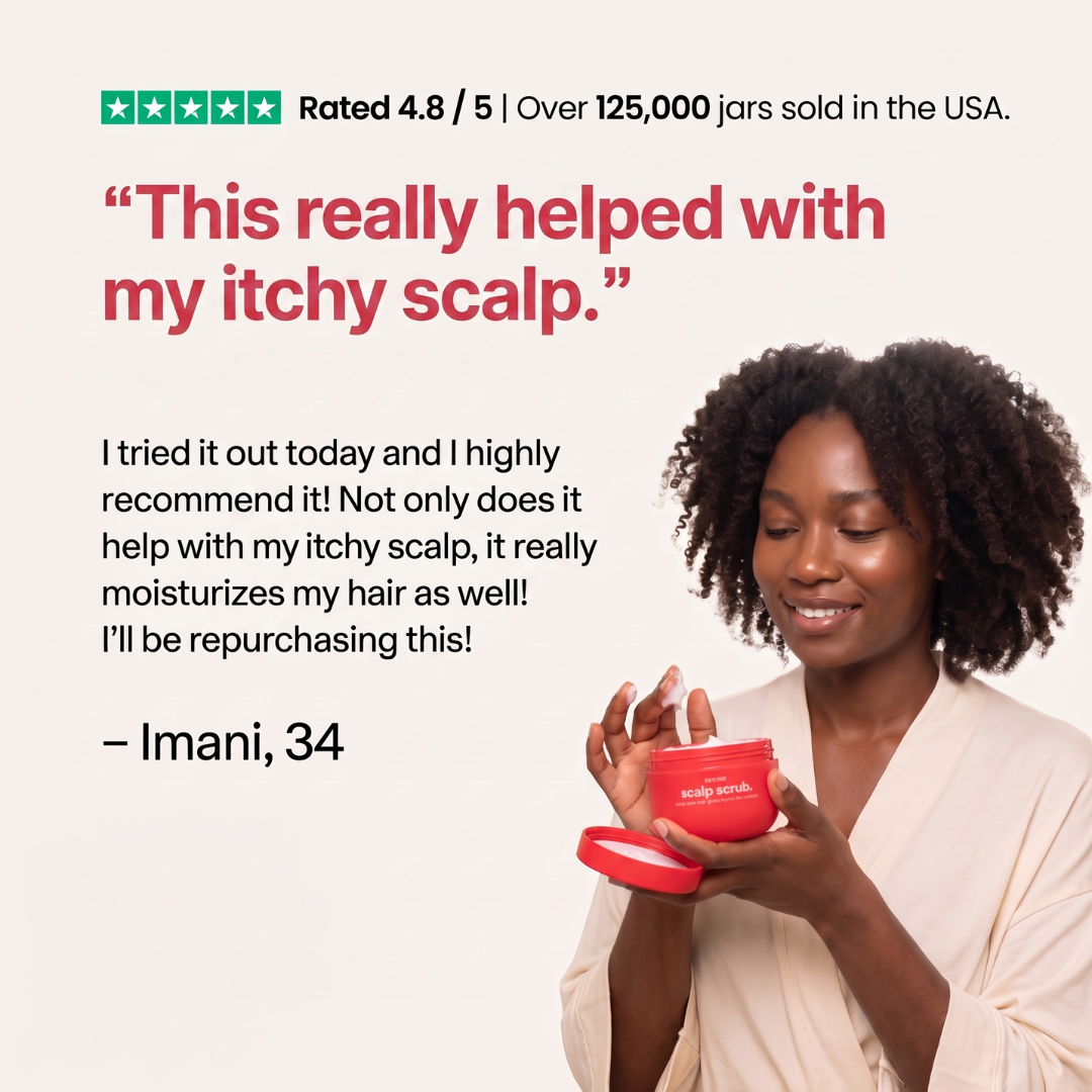 Revive + Restore Scalp Scrub For Textured Hair