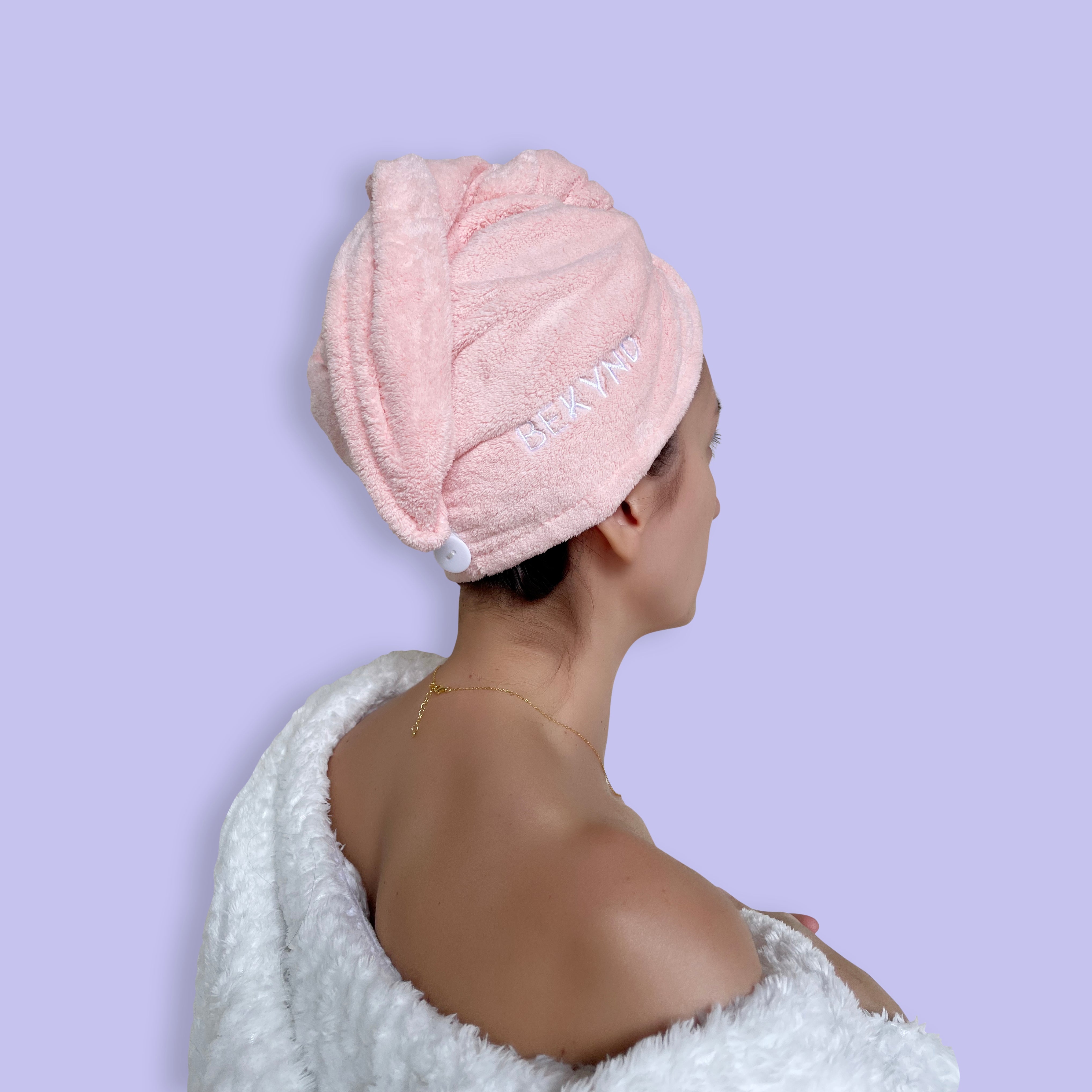 Microfiber Hair Towel Wrap – BeKynd Beauty
